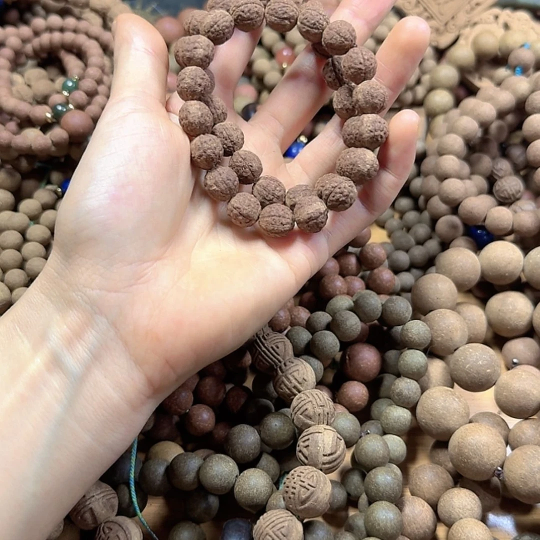 【闪购商品】天然香苏合香核桃1.0瑕疵手串