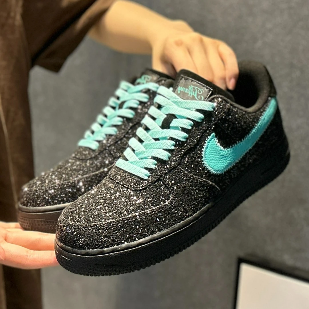 NIKE/耐克 Air Force 1蒂芙尼格丽特潮流运动休闲鞋【球鞋定制】022