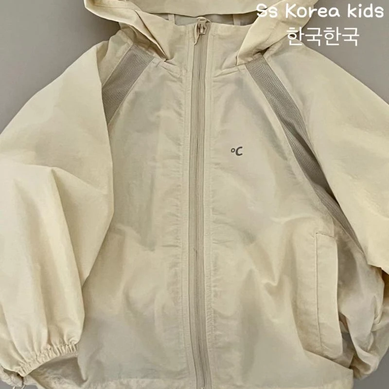 男童防晒衣韩国童装外套2024新款洋气春装儿童夹克衫女童防晒服