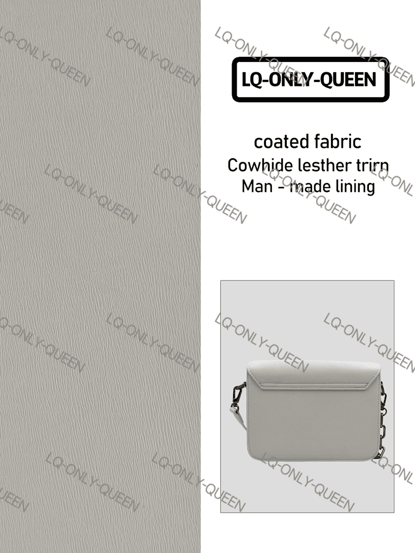 lq-only-queen 手工真皮女包豆腐包白色