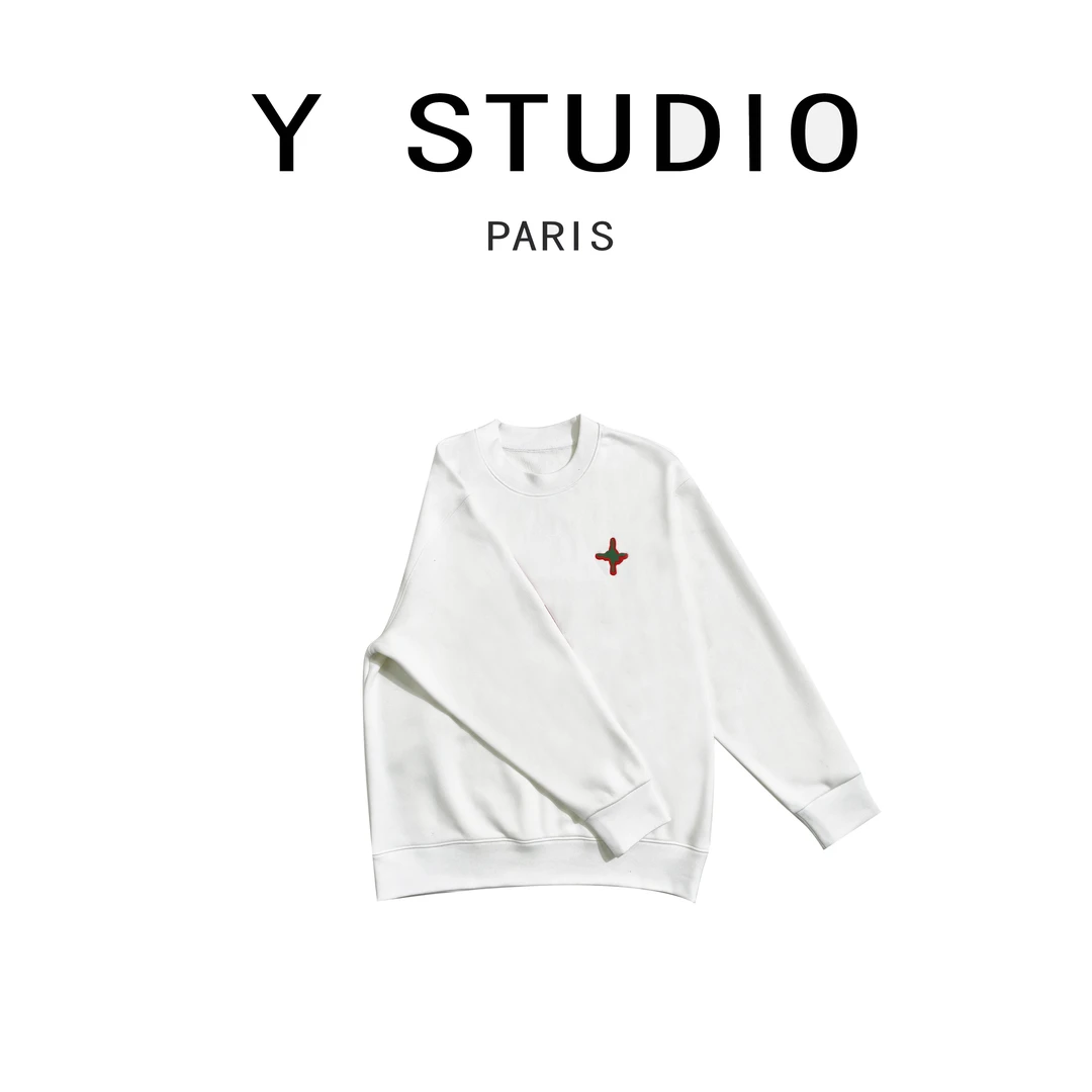 【大妮专属】【自由像风】百搭时尚设计款潮休闲圆领加绒卫衣BU134