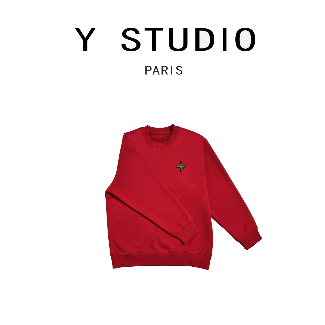 【大妮专属】【自由天使】春季薄款时尚休闲圆领卫衣百搭情侣男女同款