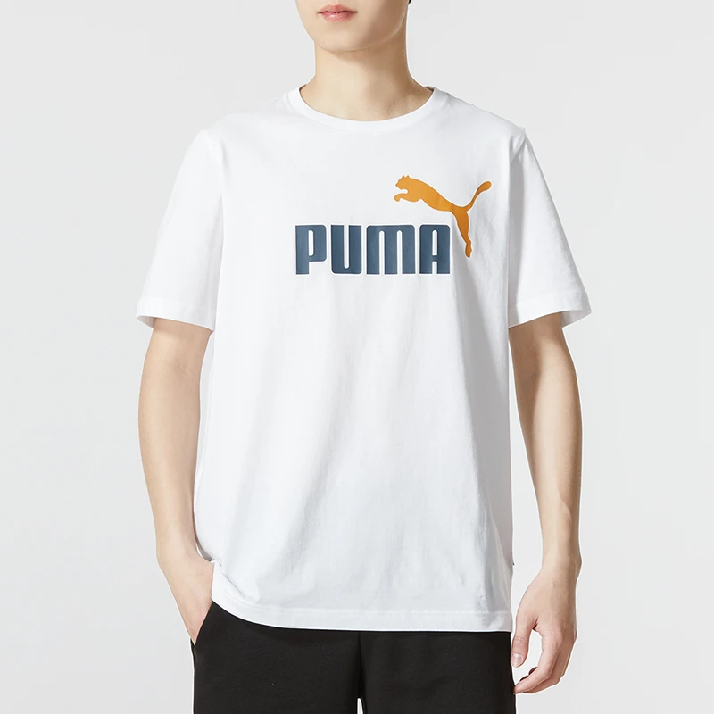PUMA彪马官方男装女装新款经典运动休闲百搭潮流时尚LOGO短袖T恤