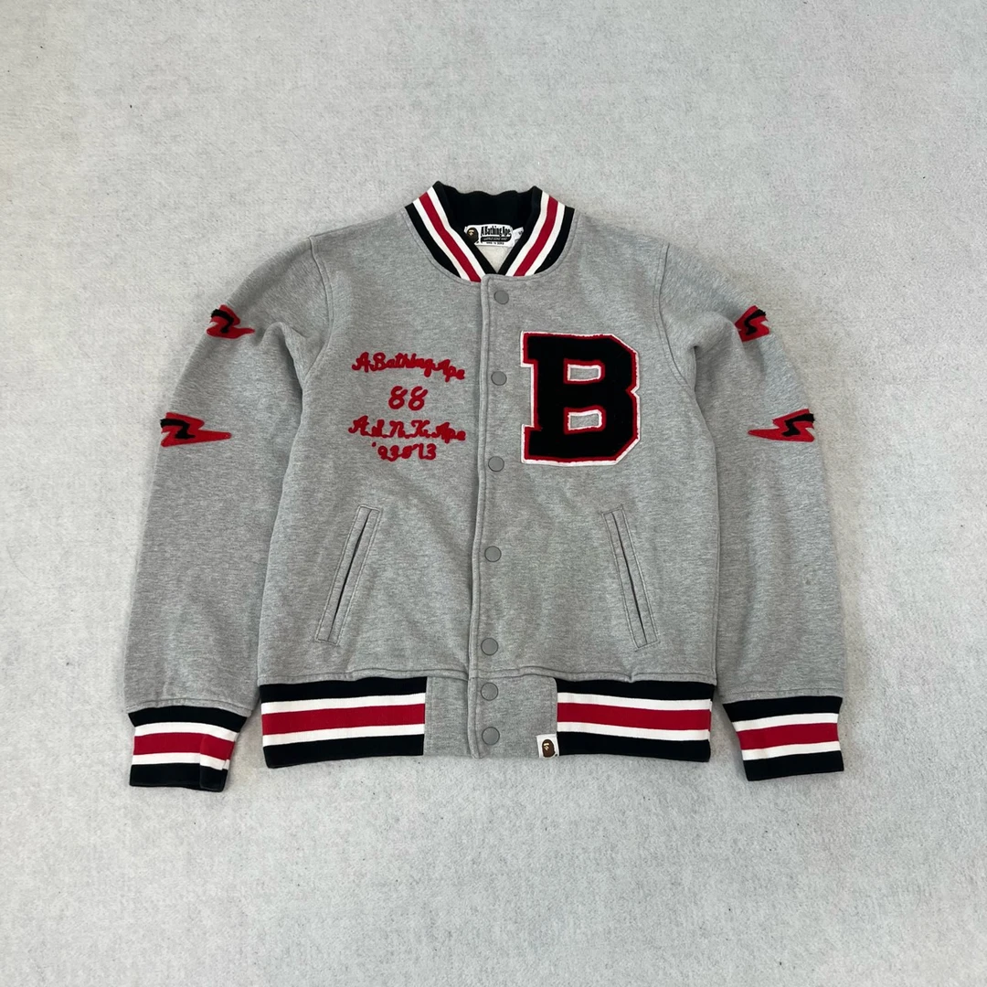 99新 BAPE bape 棒球服 夹克 外套
