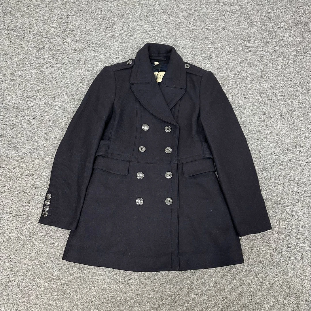 99新 BURBERRY/博柏利 burberry 双排扣大衣 uk10