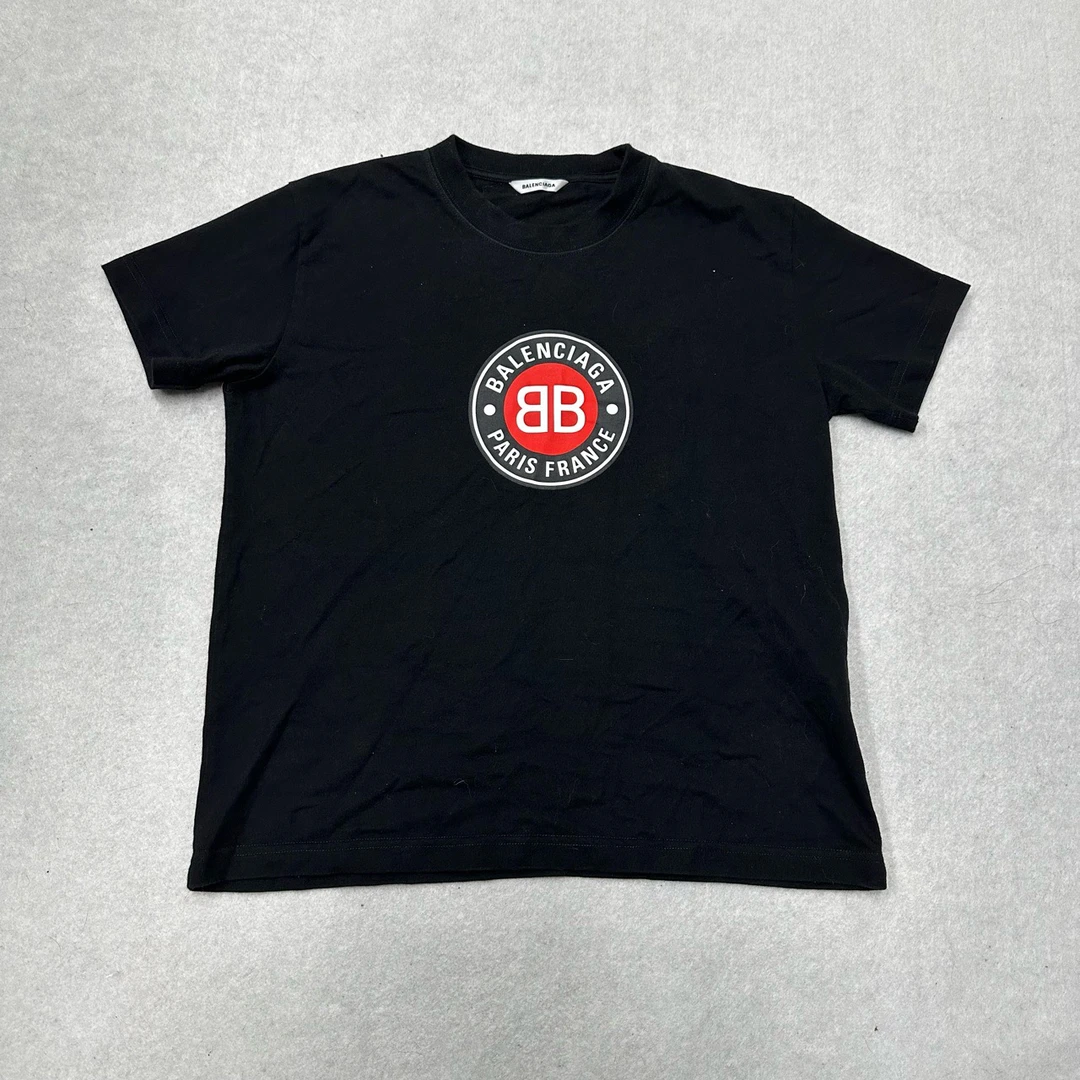 99新 Balenciaga/巴黎世家 巴黎世家 短袖T恤xl码