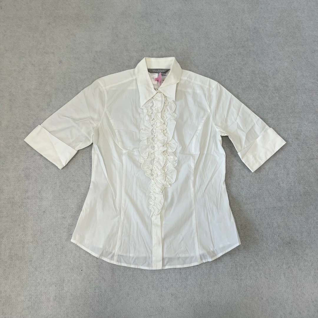 99新 MaxMara maxmara 短袖衬衫