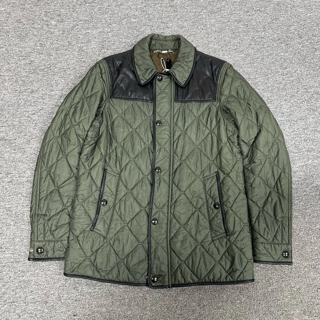 99新 BURBERRY/博柏利 burberry 菱格纹 棉服 50码