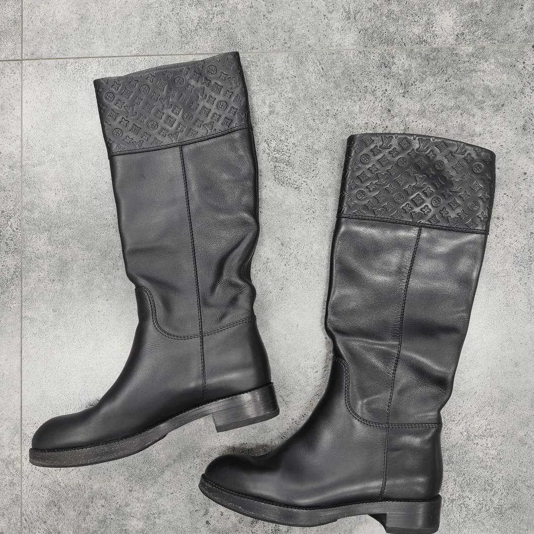 99新 LouisVuitton/路易威登 lv 高筒靴35.5码