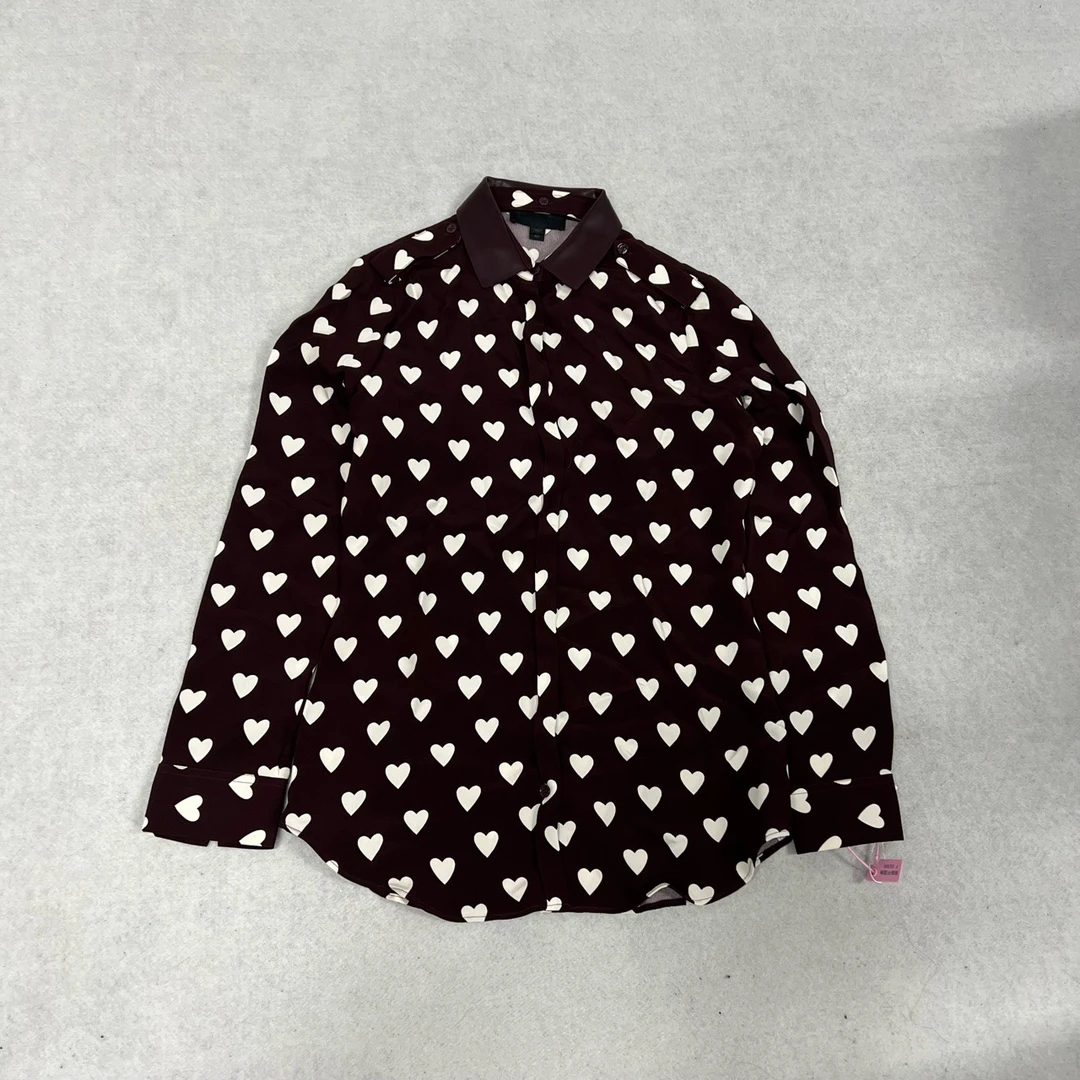 99新 BURBERRY/博柏利 Burberry 黑标 桑蚕丝 衬衫