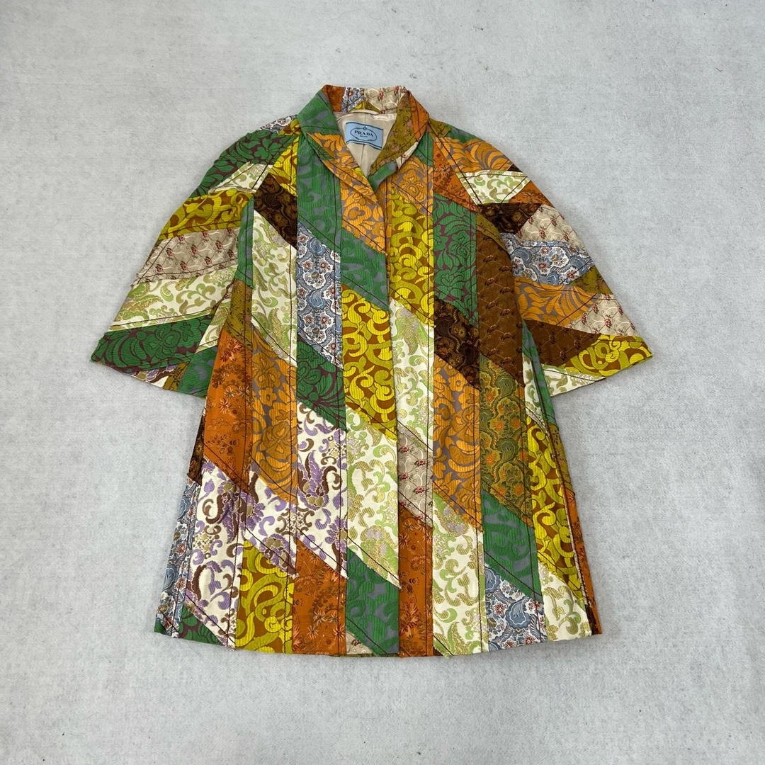 99新 Prada/普拉达 Prada 重工刺绣 大衣
