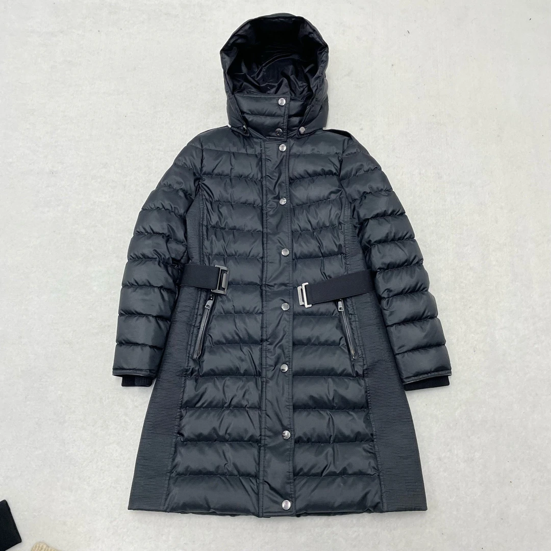 99新 BURBERRY/博柏利 Burberry长款羽绒服uk12