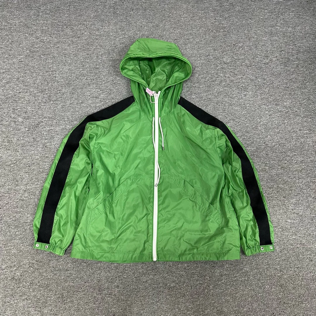 99新 BURBERRY/博柏利 Burberry 绿色冲锋衣xs