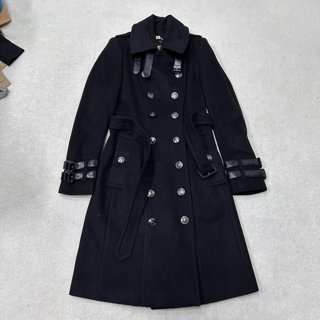 99新 BURBERRY/博柏利 Burberry 呢大衣uk4 7216517