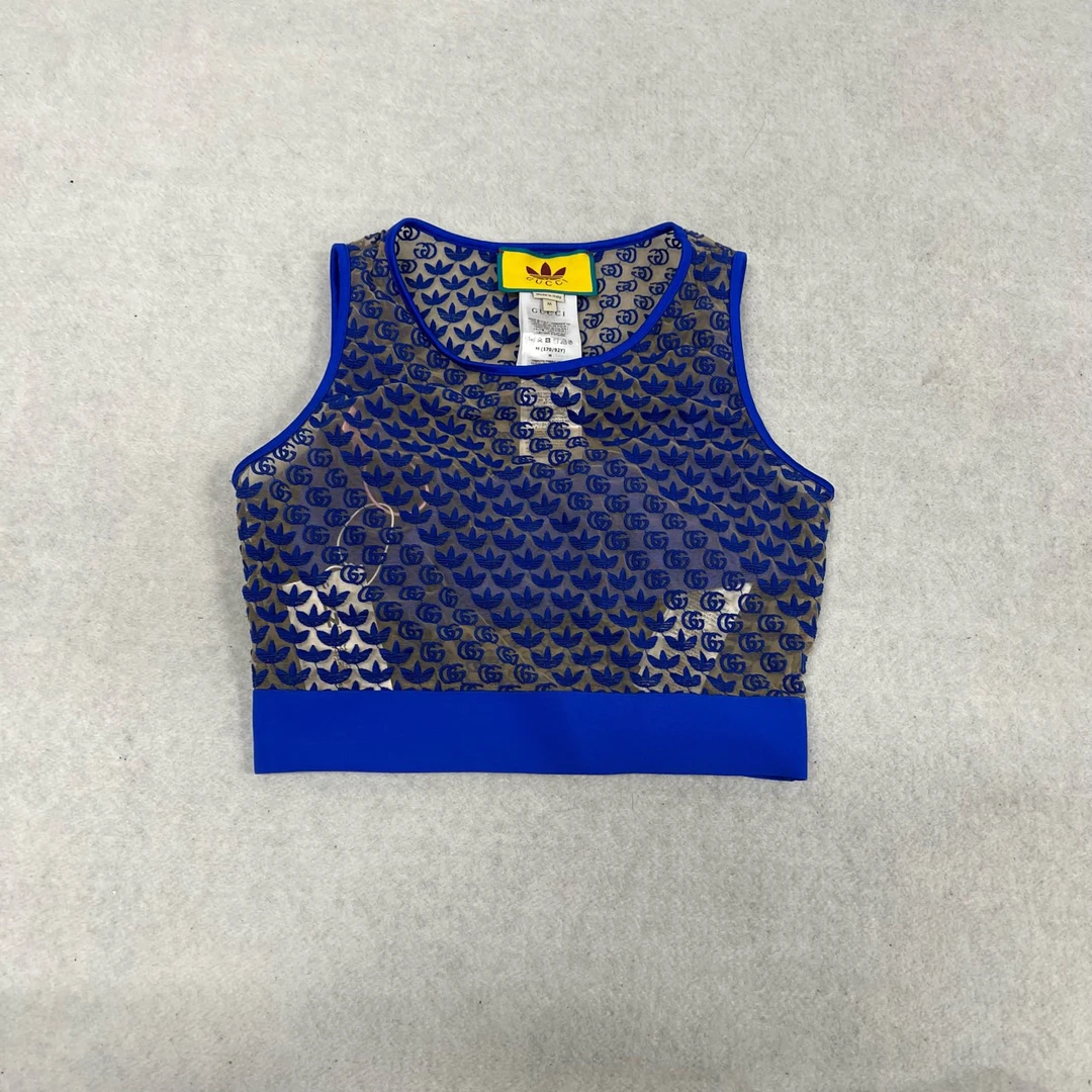 99新 GUCCI/古驰 Gucci 联名款满印 无袖 背心