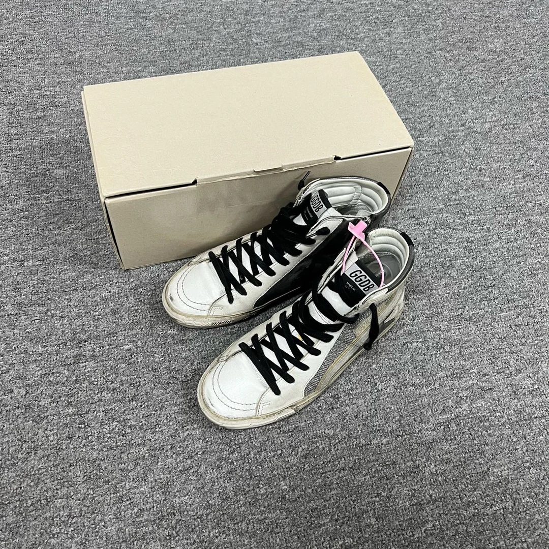 99新 GGDB 高帮 脏脏鞋37