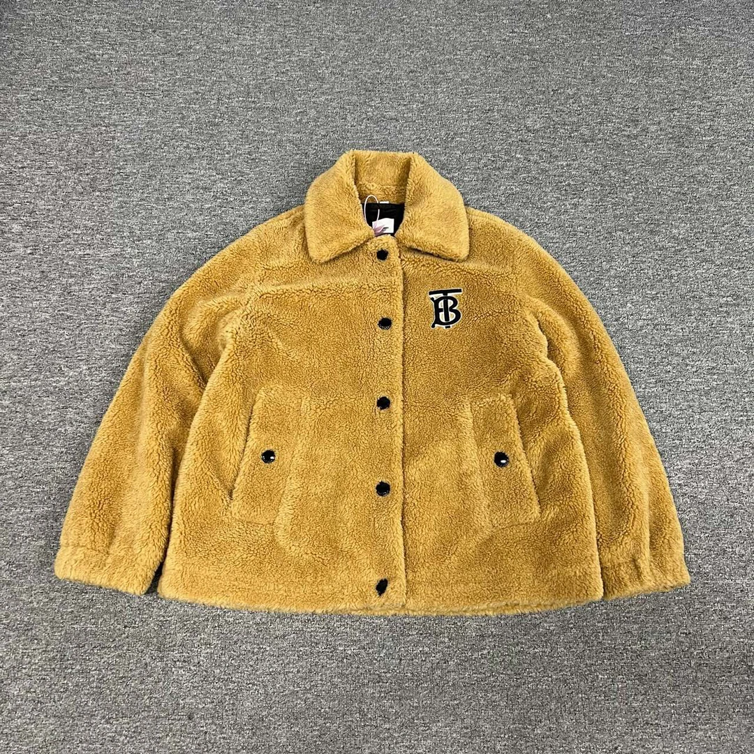 99新 BURBERRY/博柏利 Burberry 羊羔毛外套