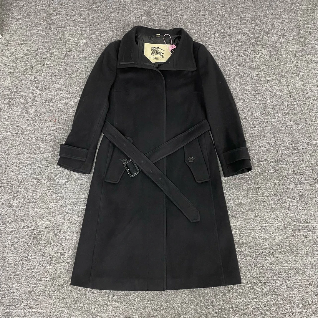 99新 BURBERRY/博柏利 Burberry 羊毛大衣 uk8