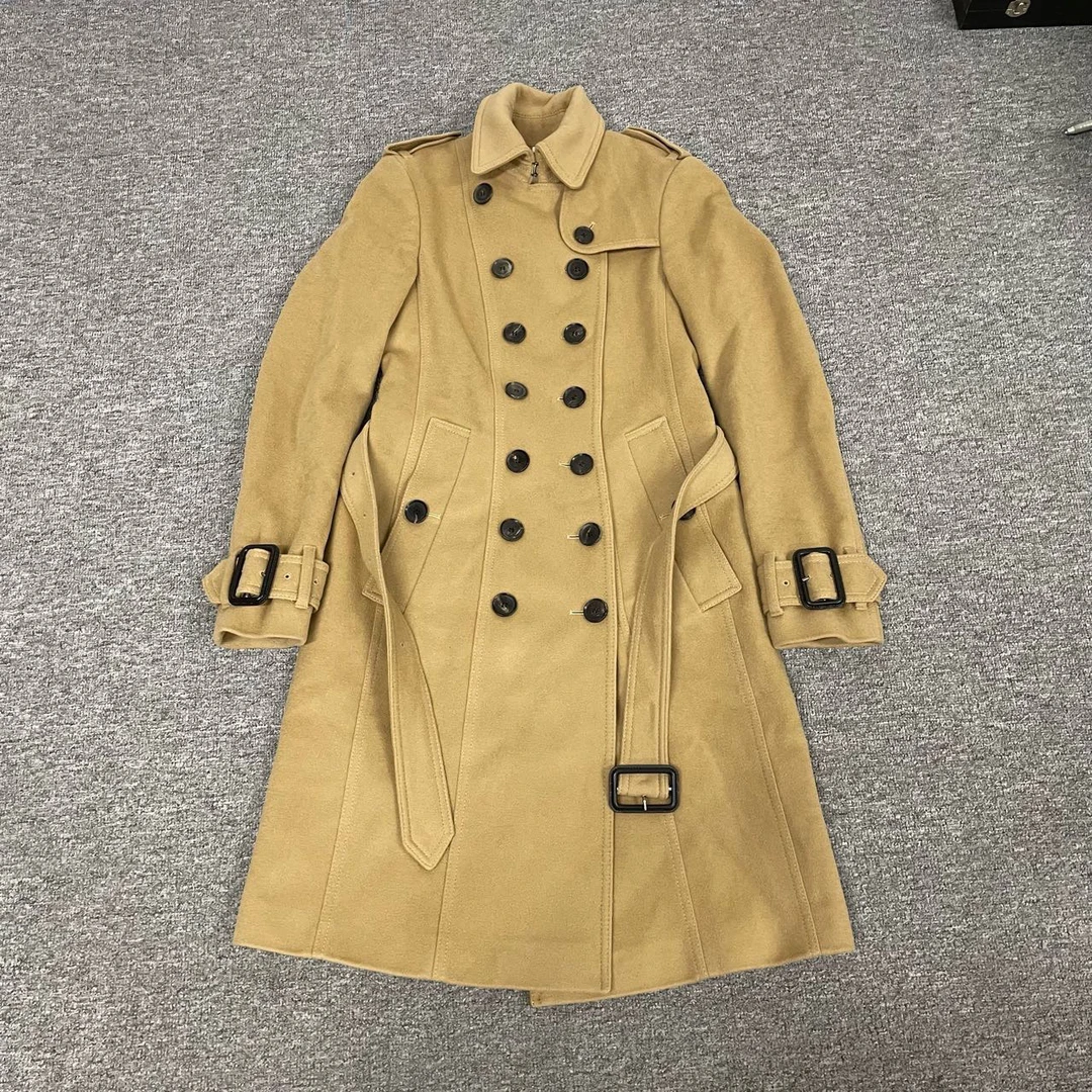 99新 BURBERRY/博柏利 Burberry 羊毛大衣uk4 6036659