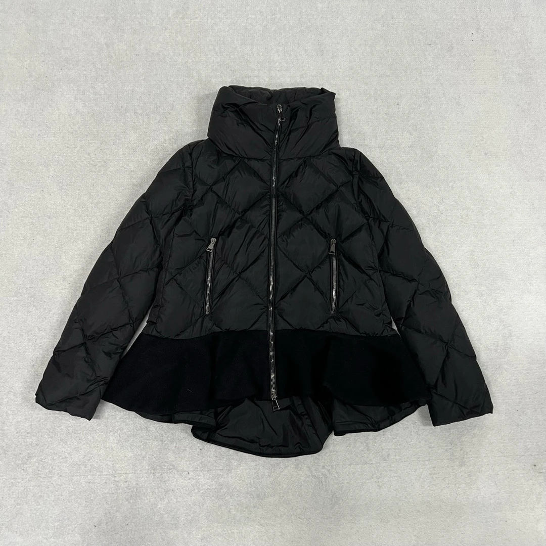 99新 MONCLER 蒙口 裙摆羽绒服0码