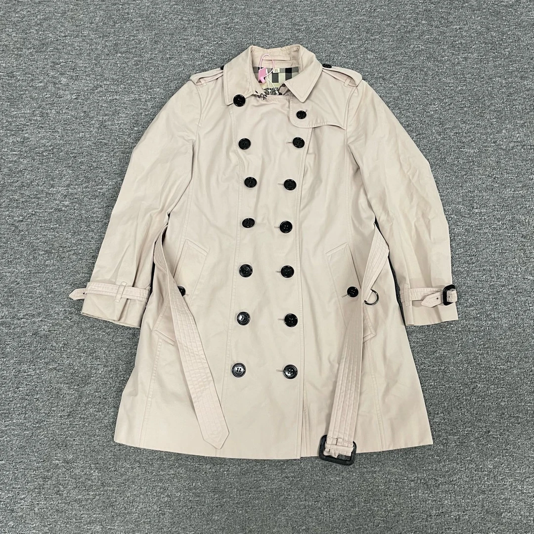 95新  Burberry 经典款风衣 uk12