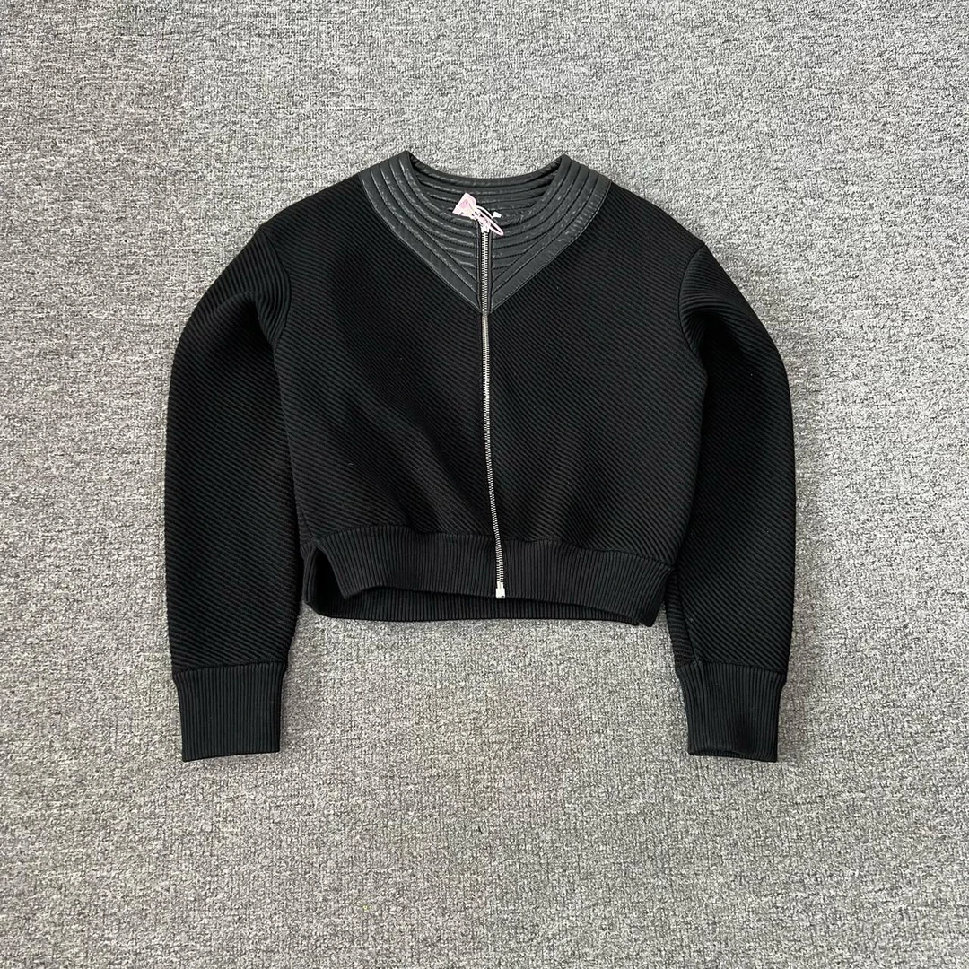 99新 LouisVuitton/路易威登 lv 拼接针织外套