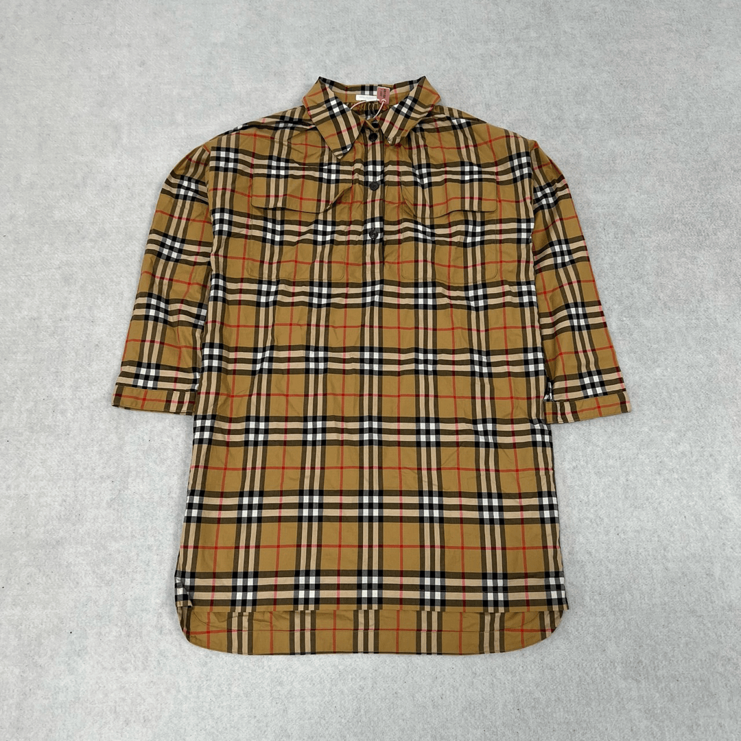 99新 BURBERRY/博柏利 Burberry 格纹 连衣裙 14y