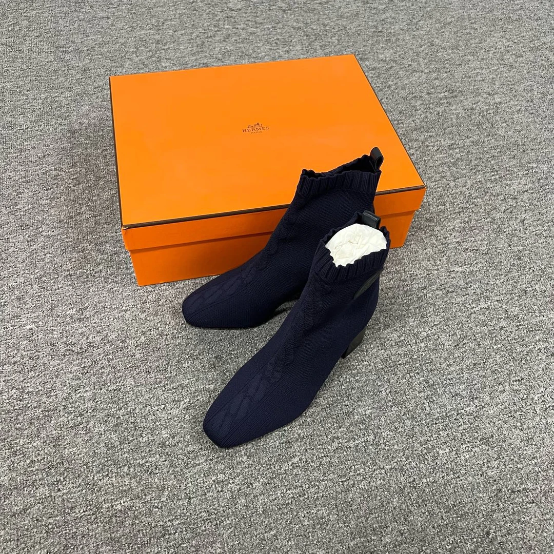 全新未使用 Hermes/爱马仕 爱马仕袜子靴36码