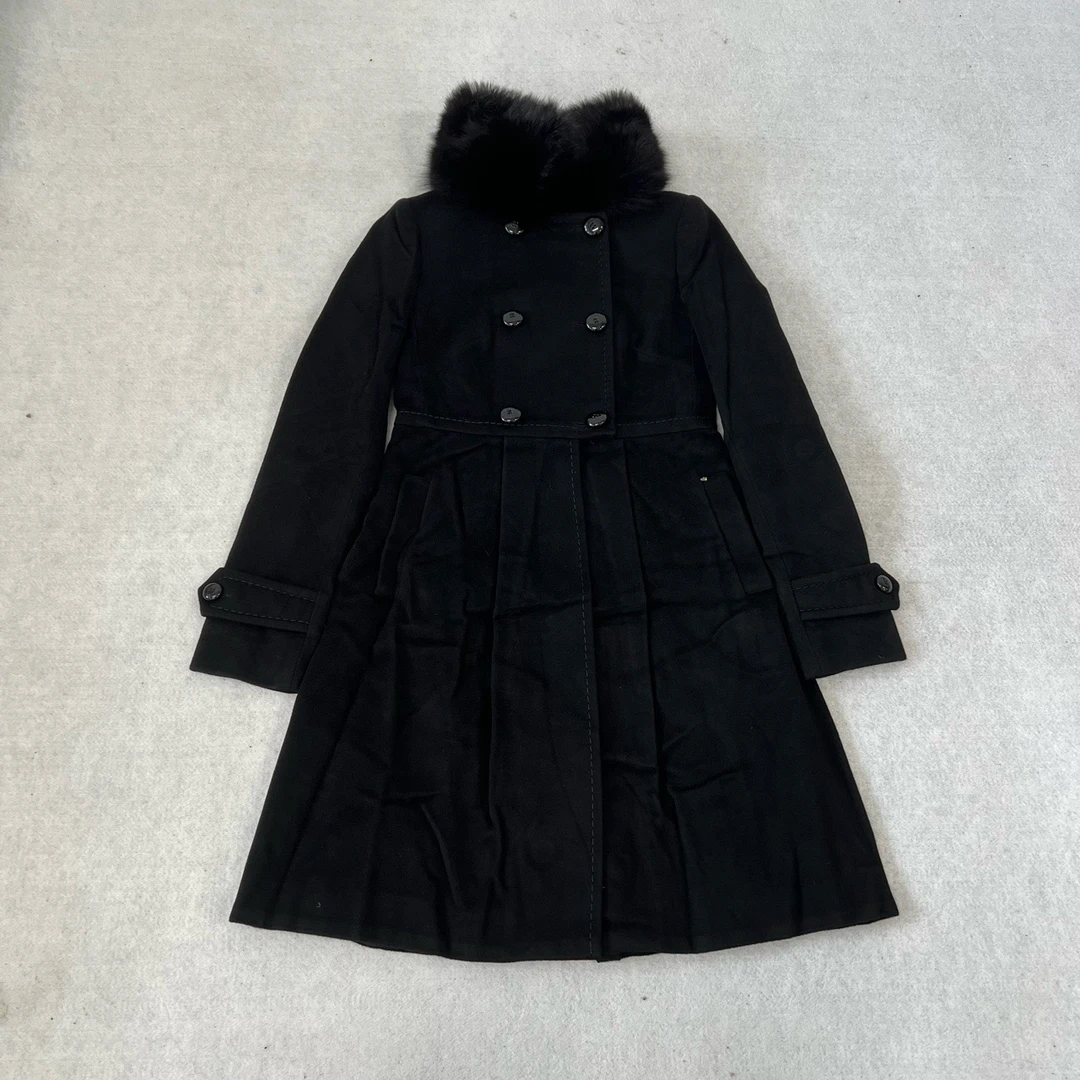 99新 MaxMara maxmara 毛领 大衣