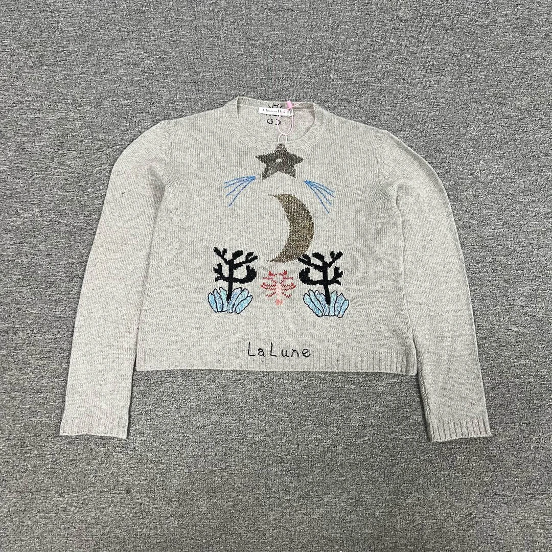 99新 DIOR/迪奥 Dior 星月羊绒毛衣