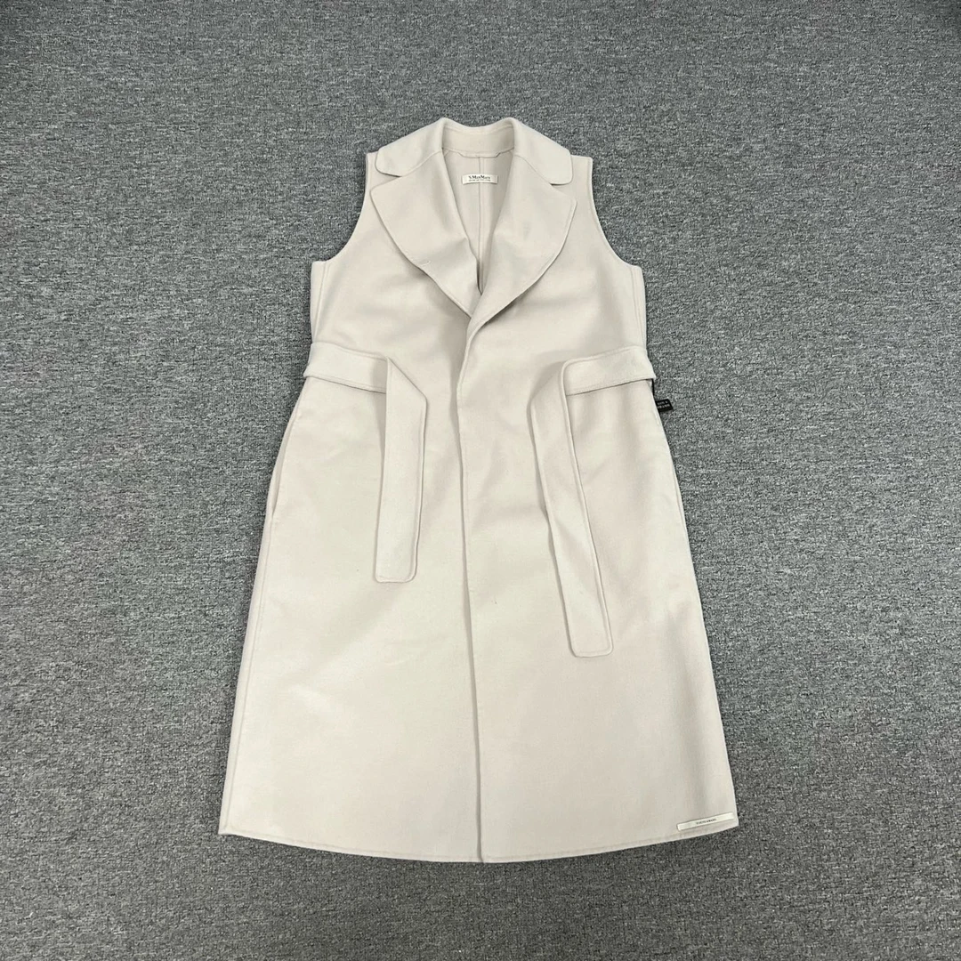 99新 MaxMara maxmara 长款马甲 大衣