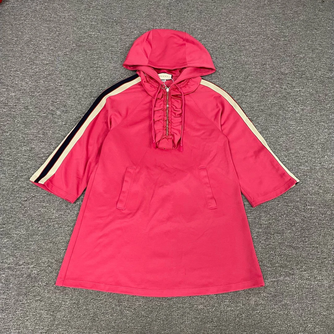 99新  Gucci 古驰 串标卫衣裙 99新