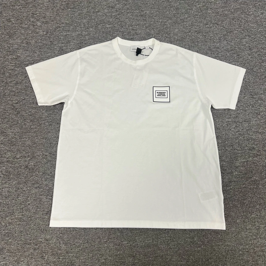 99新 BURBERRY/博柏利 burberry 白色短袖 T恤 s