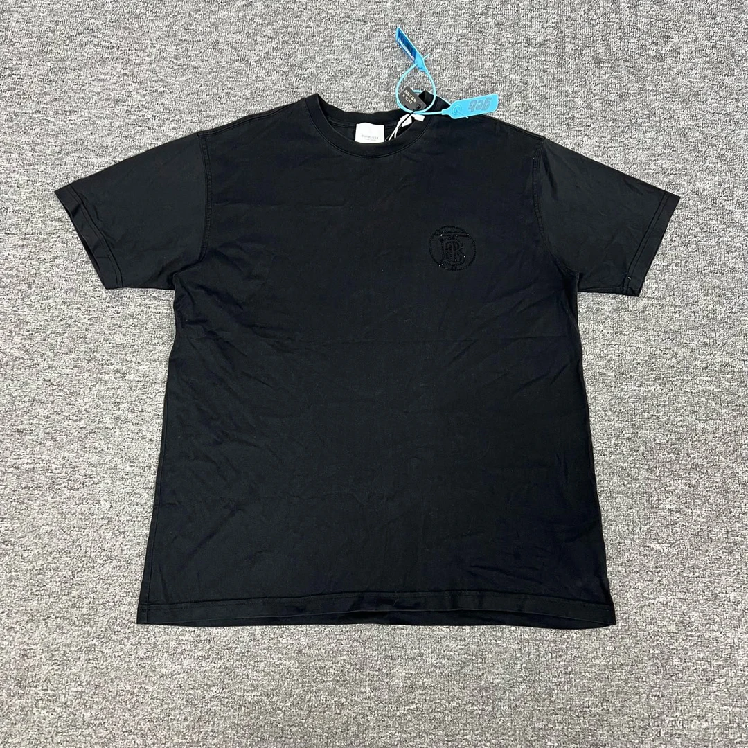 99新 BURBERRY/博柏利 Burberry 闪钻短袖