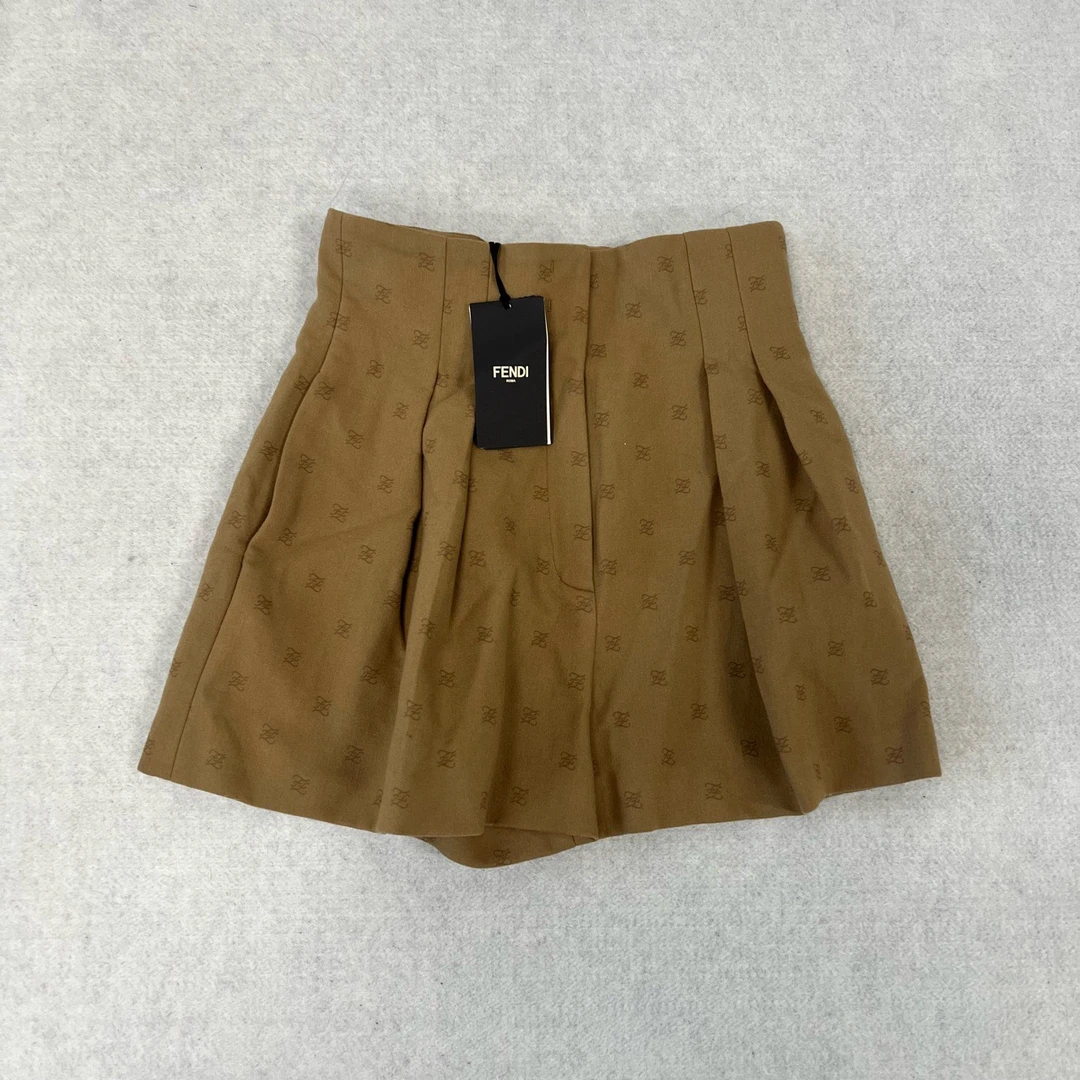 全新未使用 FENDI/芬迪 fendi 老花短裤 全新