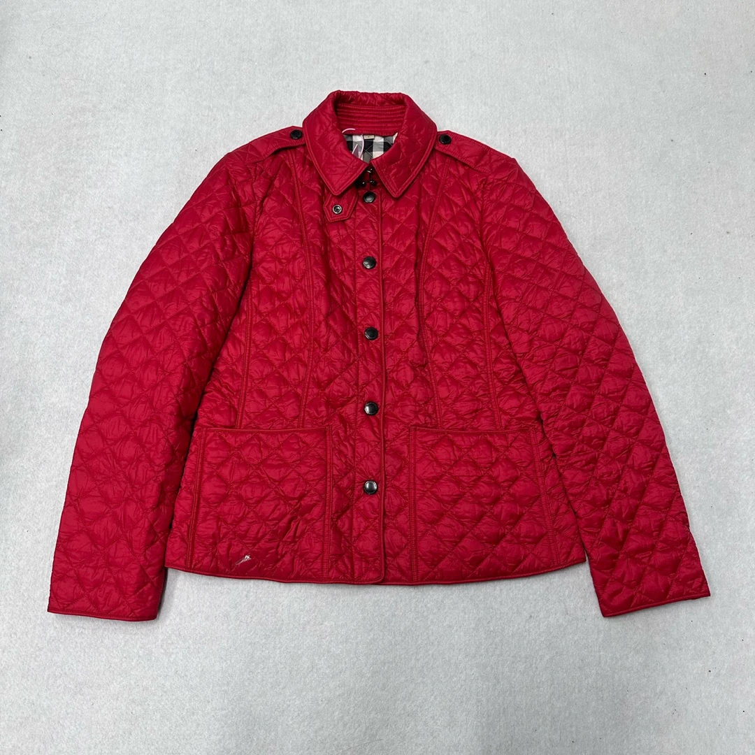 99新 BURBERRY/博柏利 burberry 圣诞红棉服M码