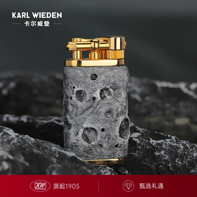 KW陨石手工款煤油防风打火机高档礼物老公男友私人定制