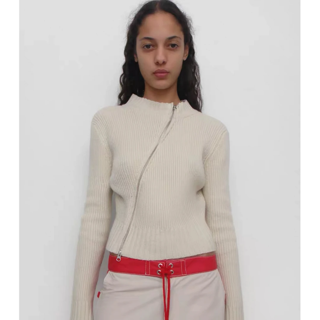 GIMAGUAS 拉链针织衫