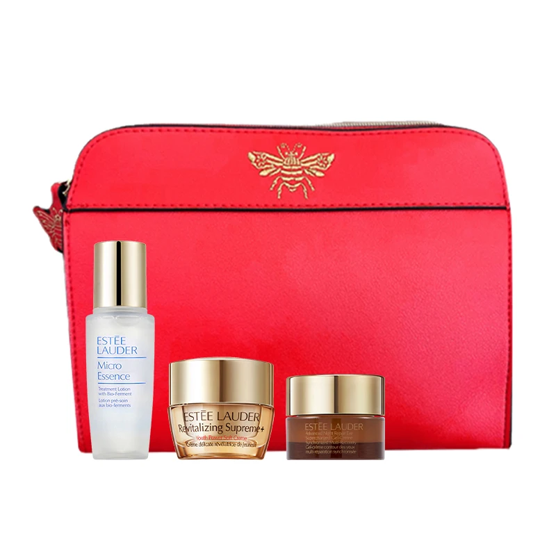 （优选）雅诗兰黛3件套体验装+红色蜜蜂包