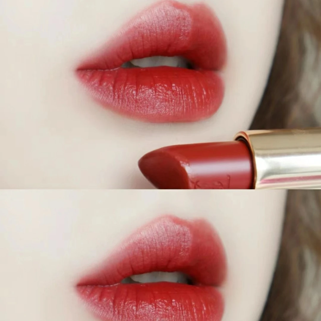 【严选】圣罗兰方管纯口红#1966 红棕1.3g