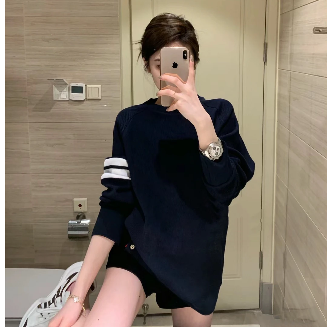 【四空圆领】经典百搭情侣款基础圆领套头针织毛衣