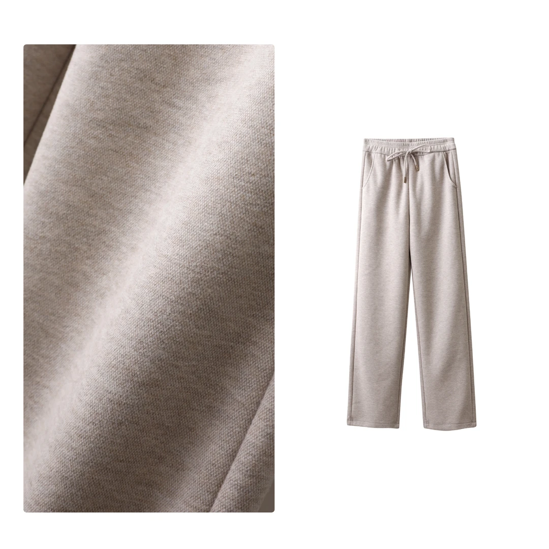 B 门店45&9！裤界天花板~醋酸/羊毛/蚕丝/羽毛绒/直筒休闲裤C18417