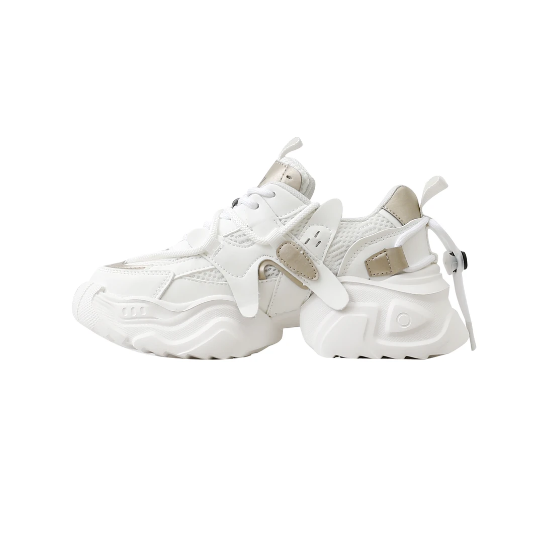 门店4&19！帮厂商清货，轻量发泡鞋底不累脚增高休闲老爹鞋 C18950