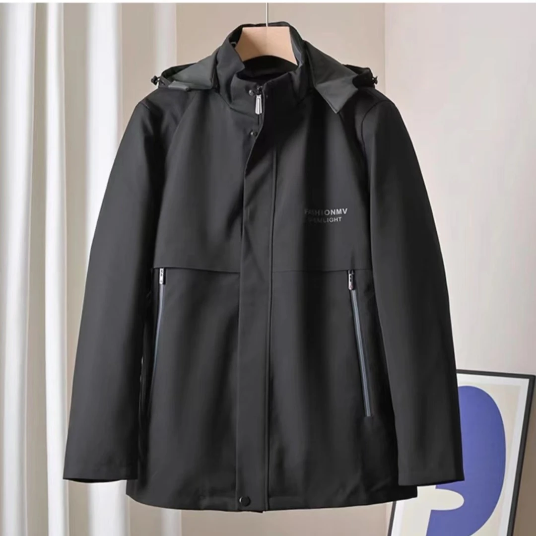 B门店11&69！鼎好货，可拆卸兔毛内搭/商务休闲派克服男M13074