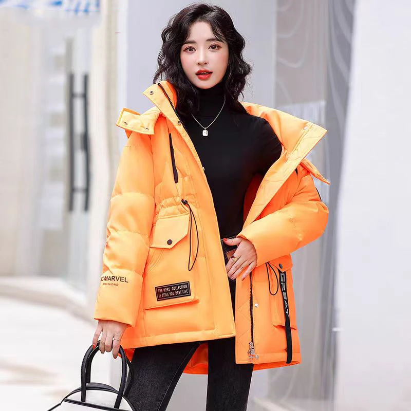 门店7/8&9！90鸭绒！多口袋设计~衣柜必备工装女式羽绒服M13331