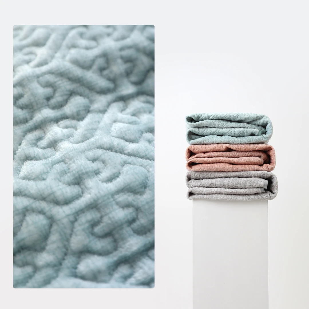 门店51&9！25-30cm/云朵般柔软亲肤牛奶绒床盖款绗缝床笠 C19015