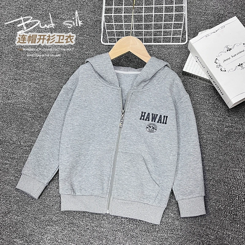 A19002亲子装秋季连帽外套