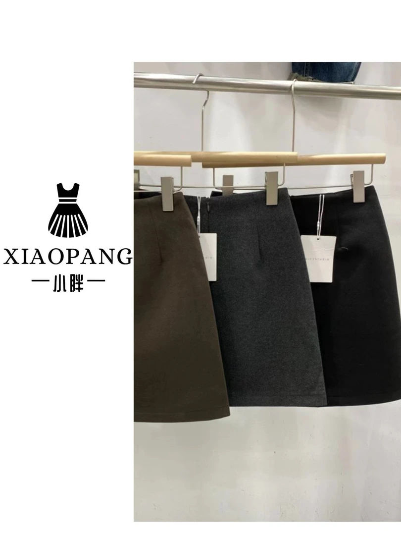 胖家：611韩版东大门A字半身裙