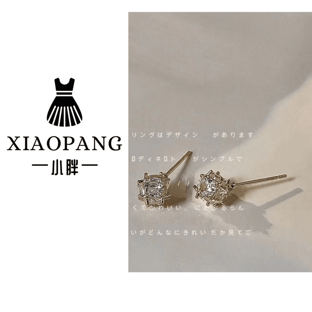 钛钢耳饰 【小胖】高级感立体简约耳钉