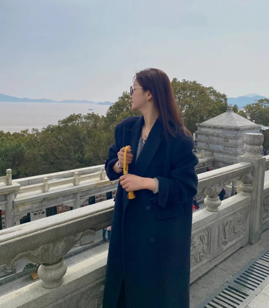 【小胖】9979新款双面宽松大衣